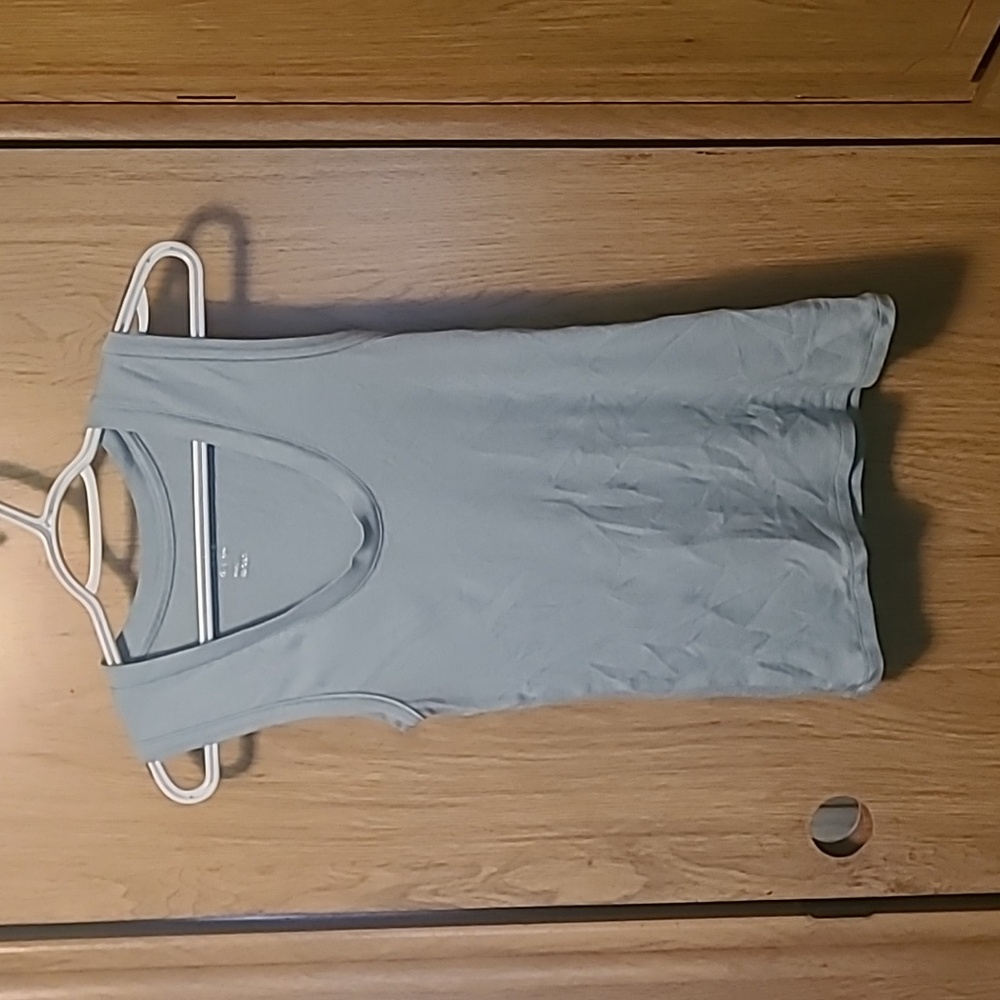 A New Day size small blue tank top